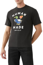 Duck Graphic Cotton T-Shirt
